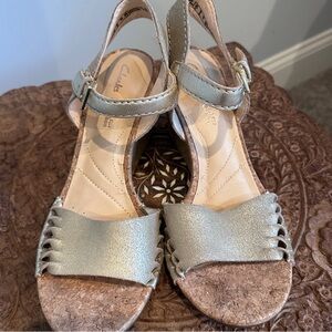 Clarks Women's Metallic Sandals